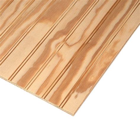 Beadboard planks are traditionally installed vertically, usually as wainscoting as high as the way up the wall. . Menards beadboard planks